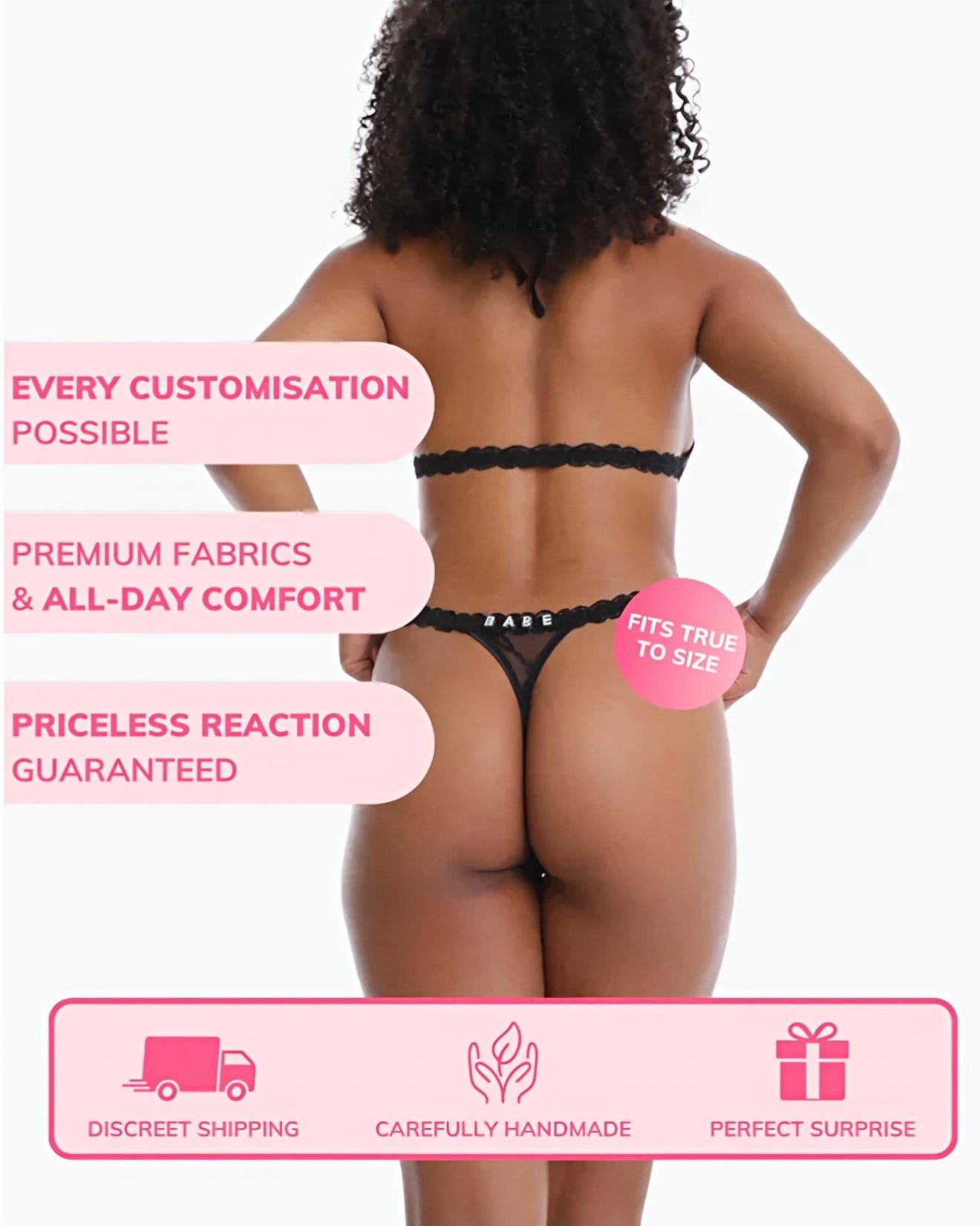 Customised Name Thong