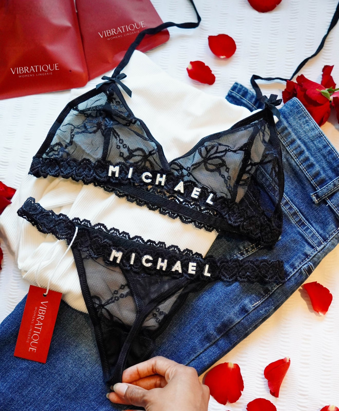 CUSTOMISABLE VIBRATING THONG SET