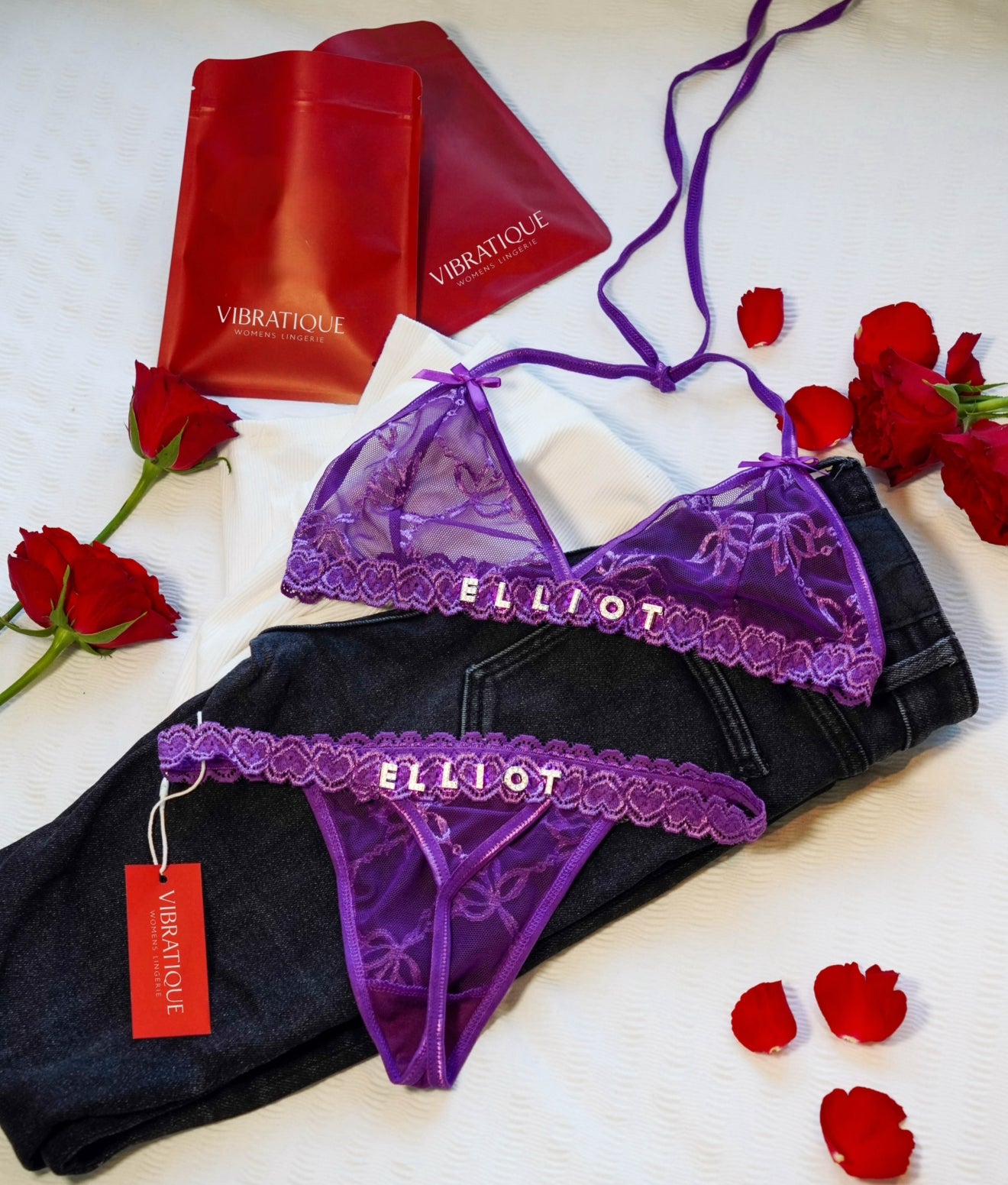 CUSTOMISABLE VIBRATING THONG SET