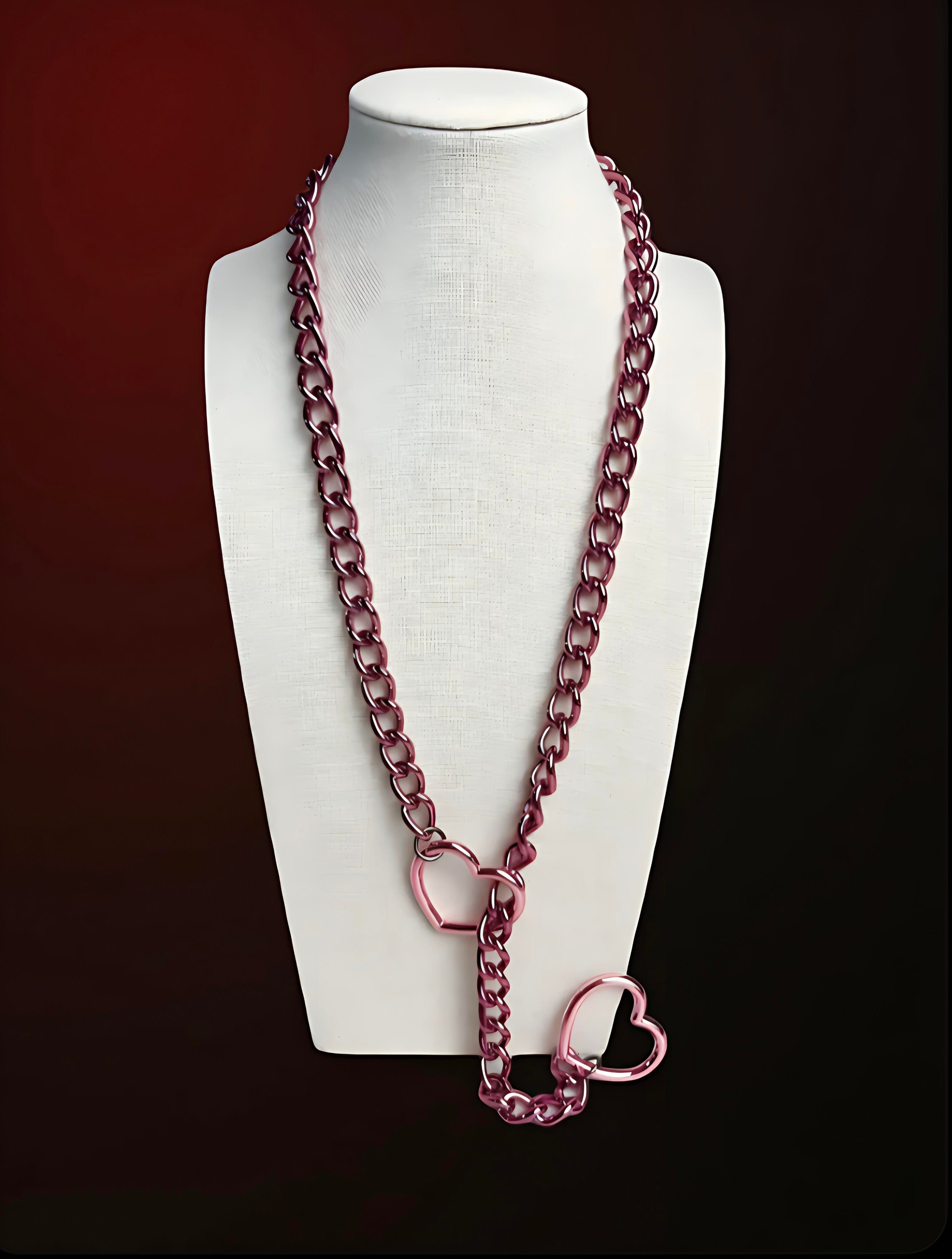 Heart Slip Chain Necklace