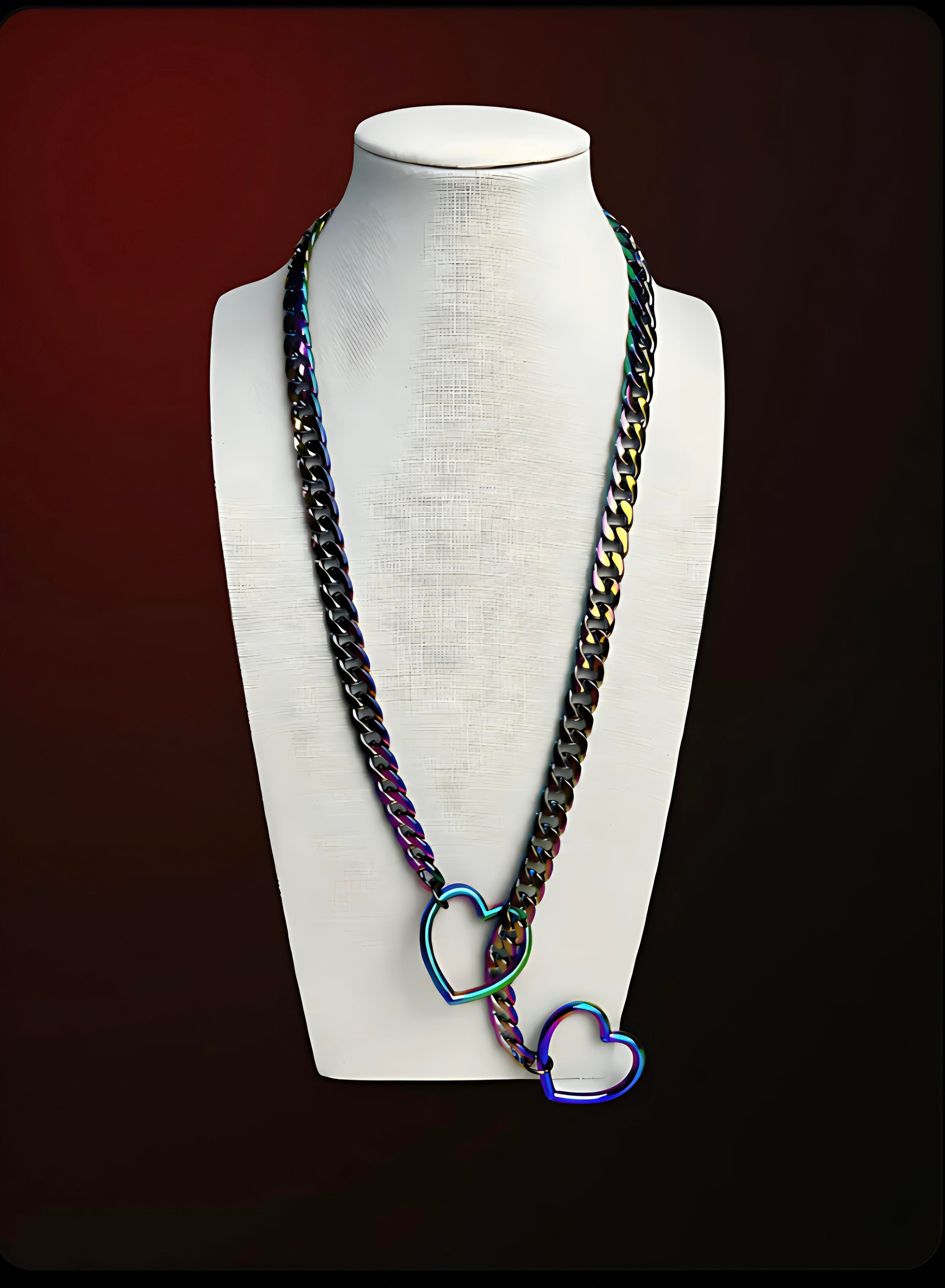 Heart Slip Chain Necklace