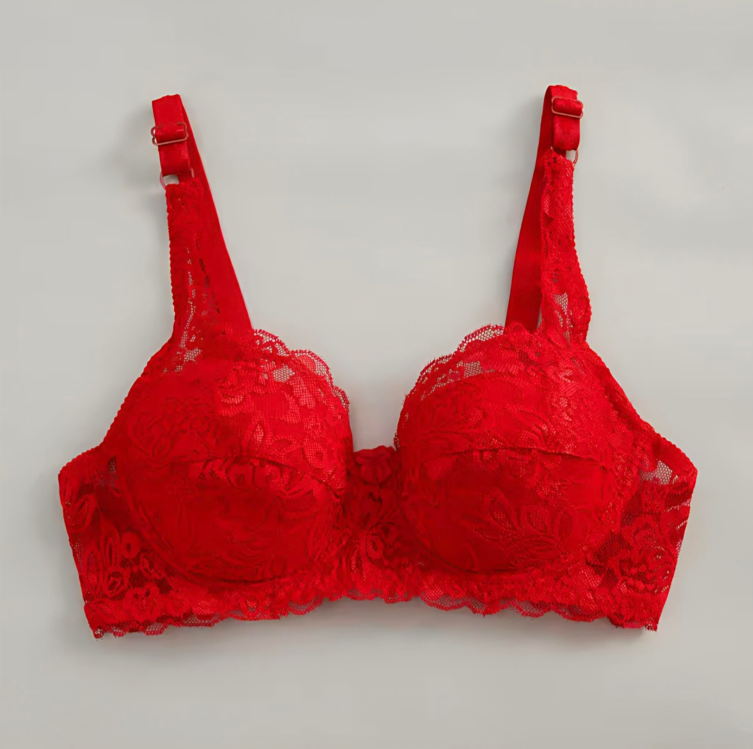 BOW PUSH UP LACE BRA