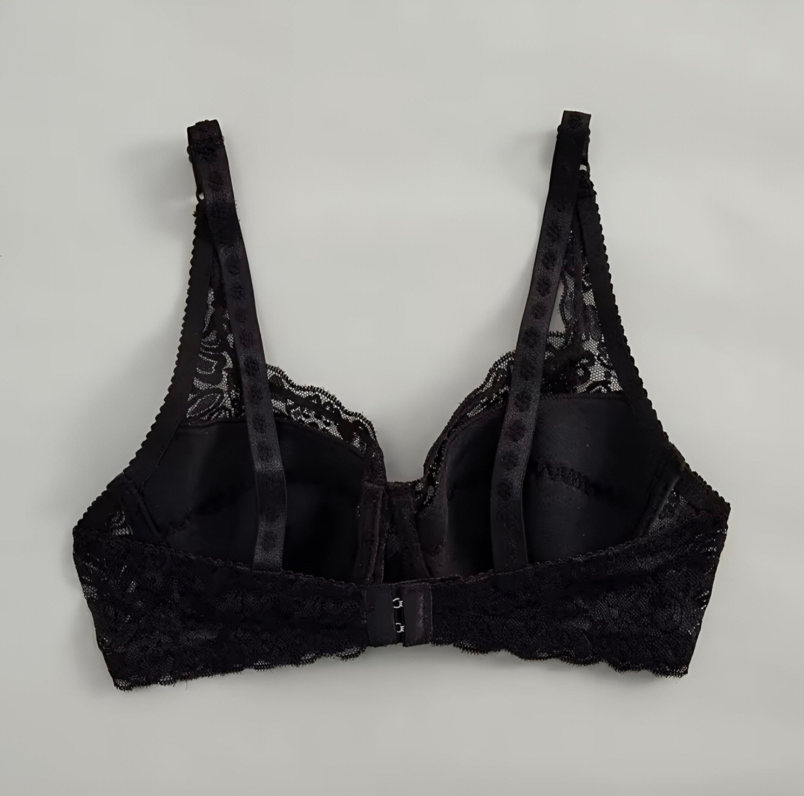 BOW PUSH UP LACE BRA